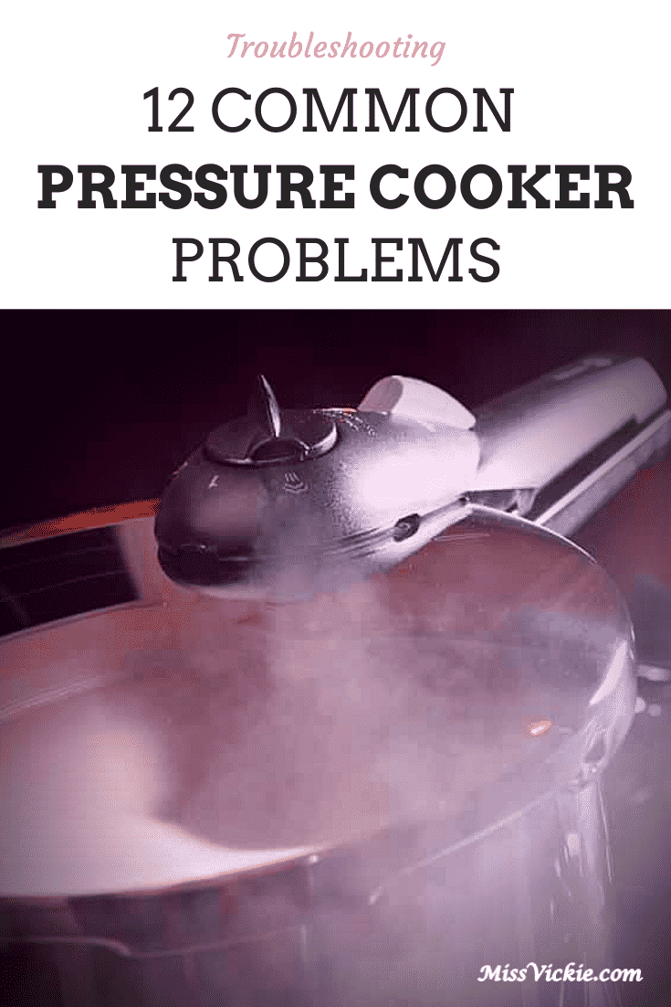 Pressure Cooker Problems Troubleshooting