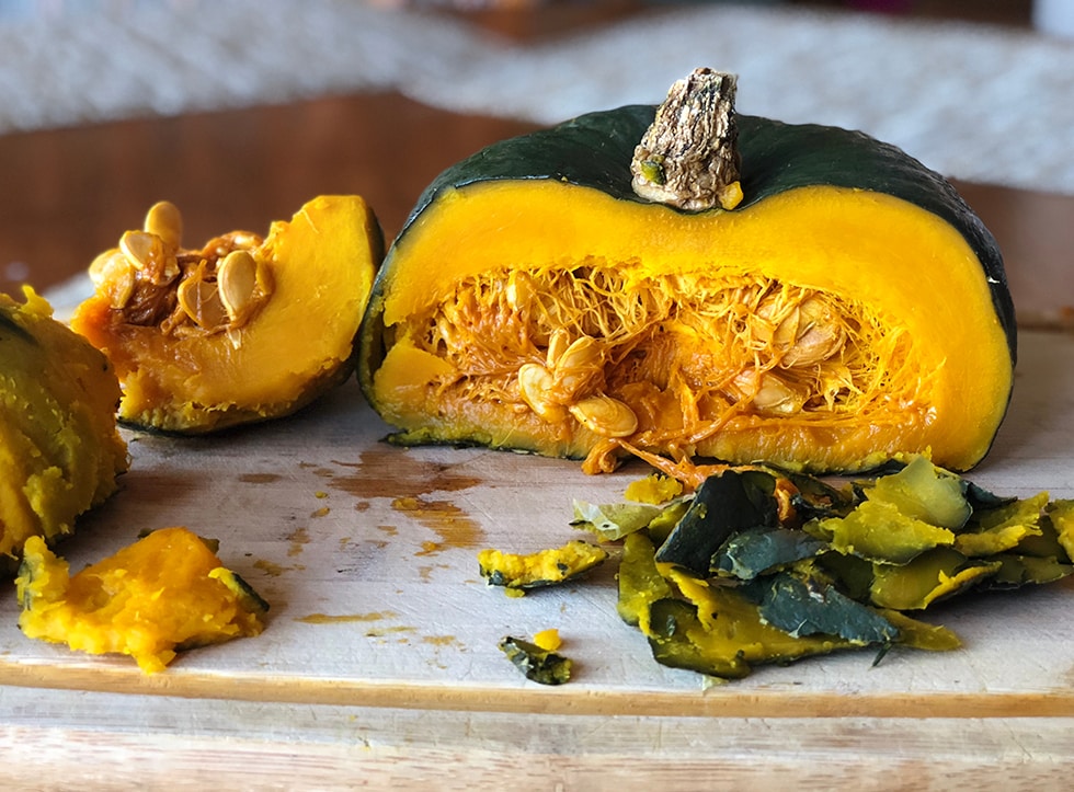 How To Peel A Winter Squash