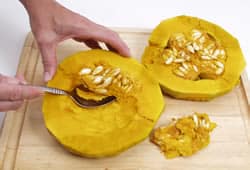 Decide whether to peel or not to peel the squash