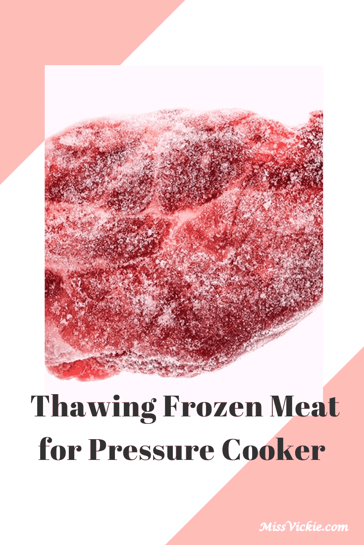 Thawing Frozen Meat