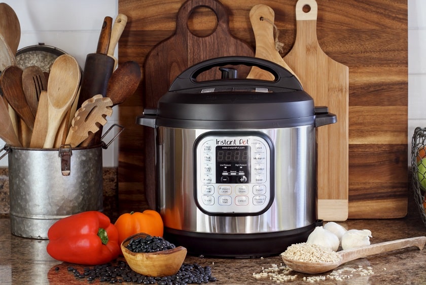 The Instant Pot cooks food within minutes!