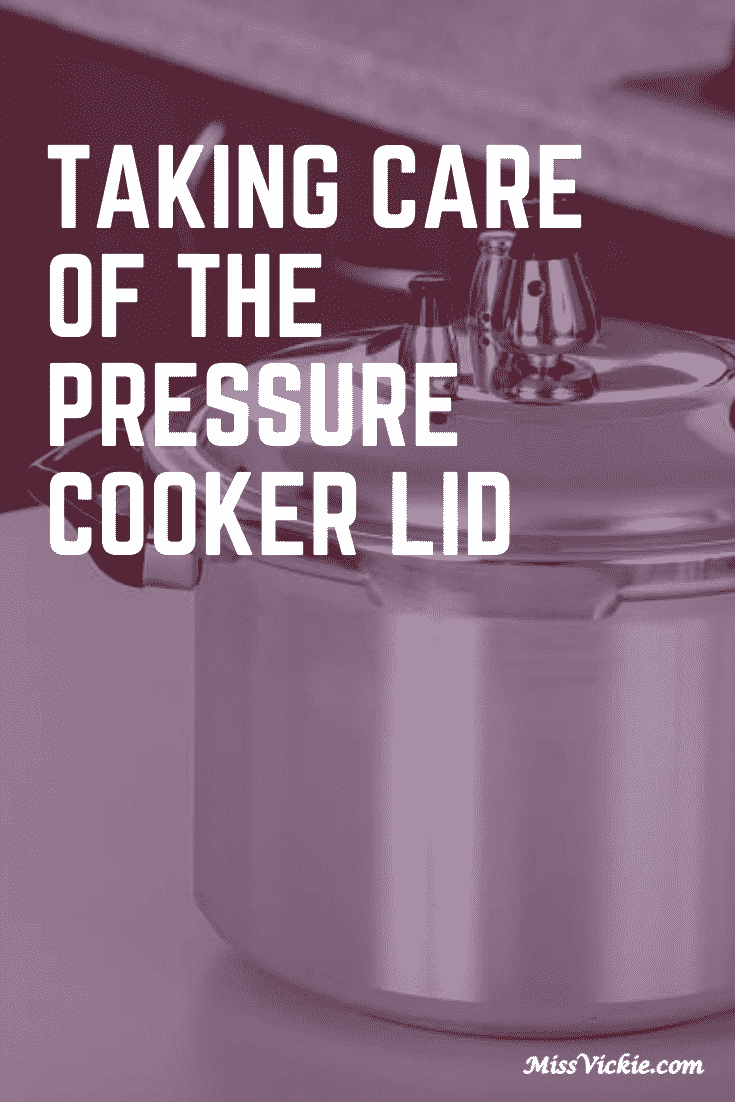 Caring For The Pressure Cooker Lid