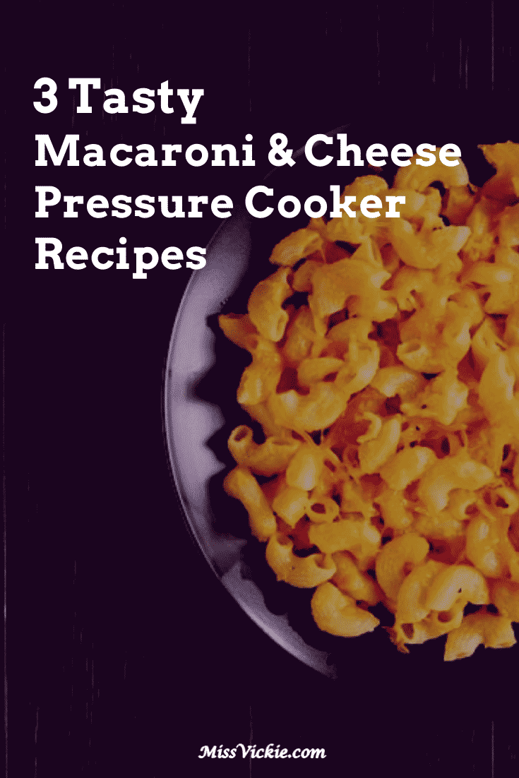 Macaroni Cheese Pressure Cooker Recipes