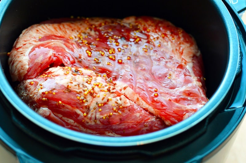 Cooking Corned Beef with an Electric Pressure Cooker