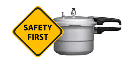Safety first with the pressure cooker