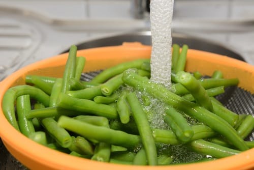 Wash the Green Beans