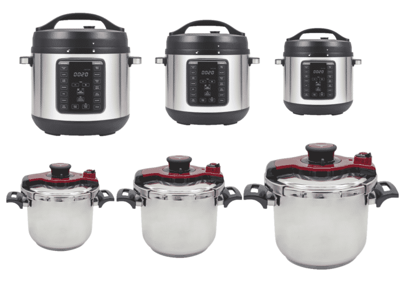 6qt vs. 8qt vs. 10qt Pressure Cooker