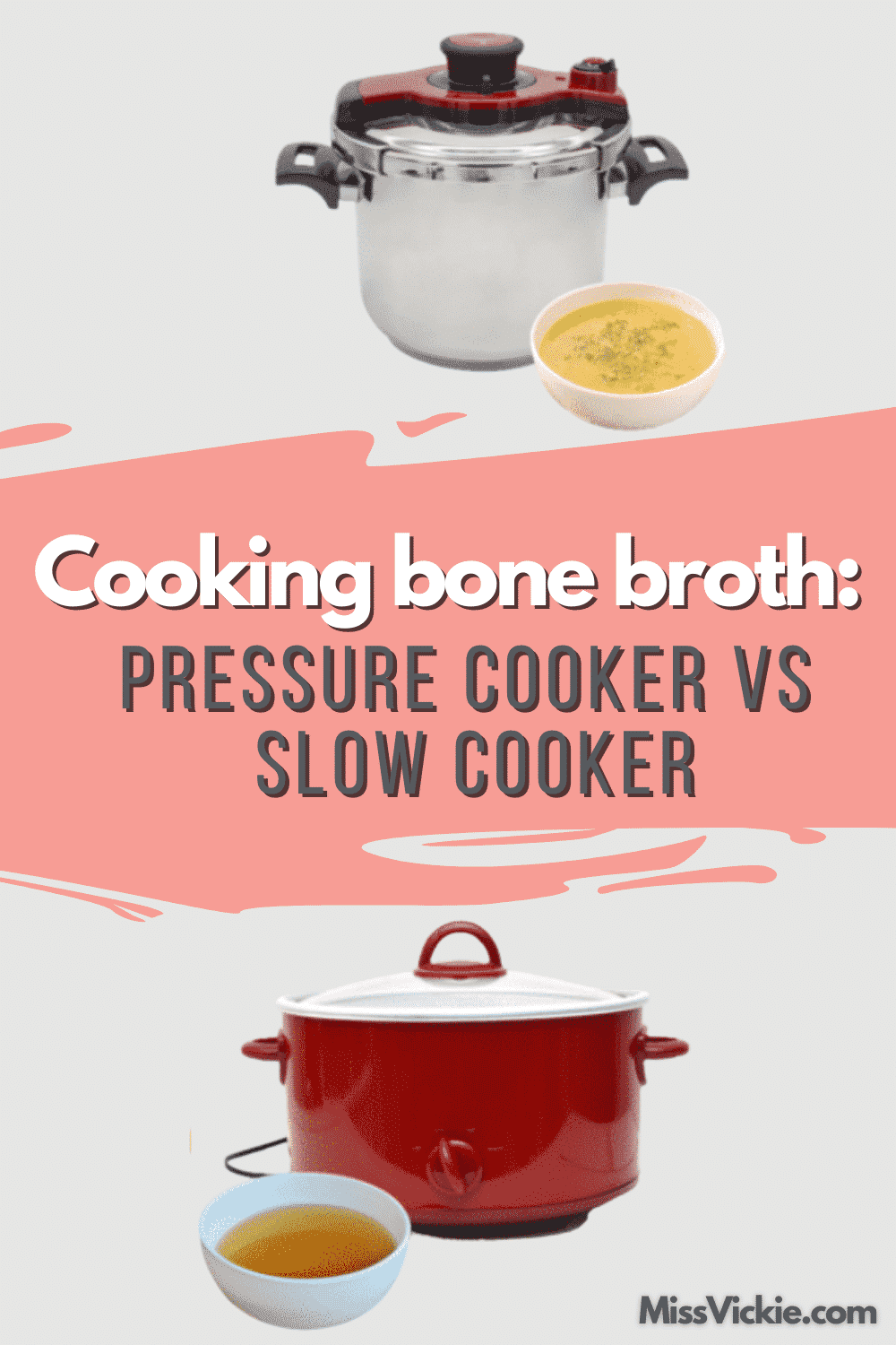 Cooking Bone Broth Pressure Cooker vs Slow Cooker