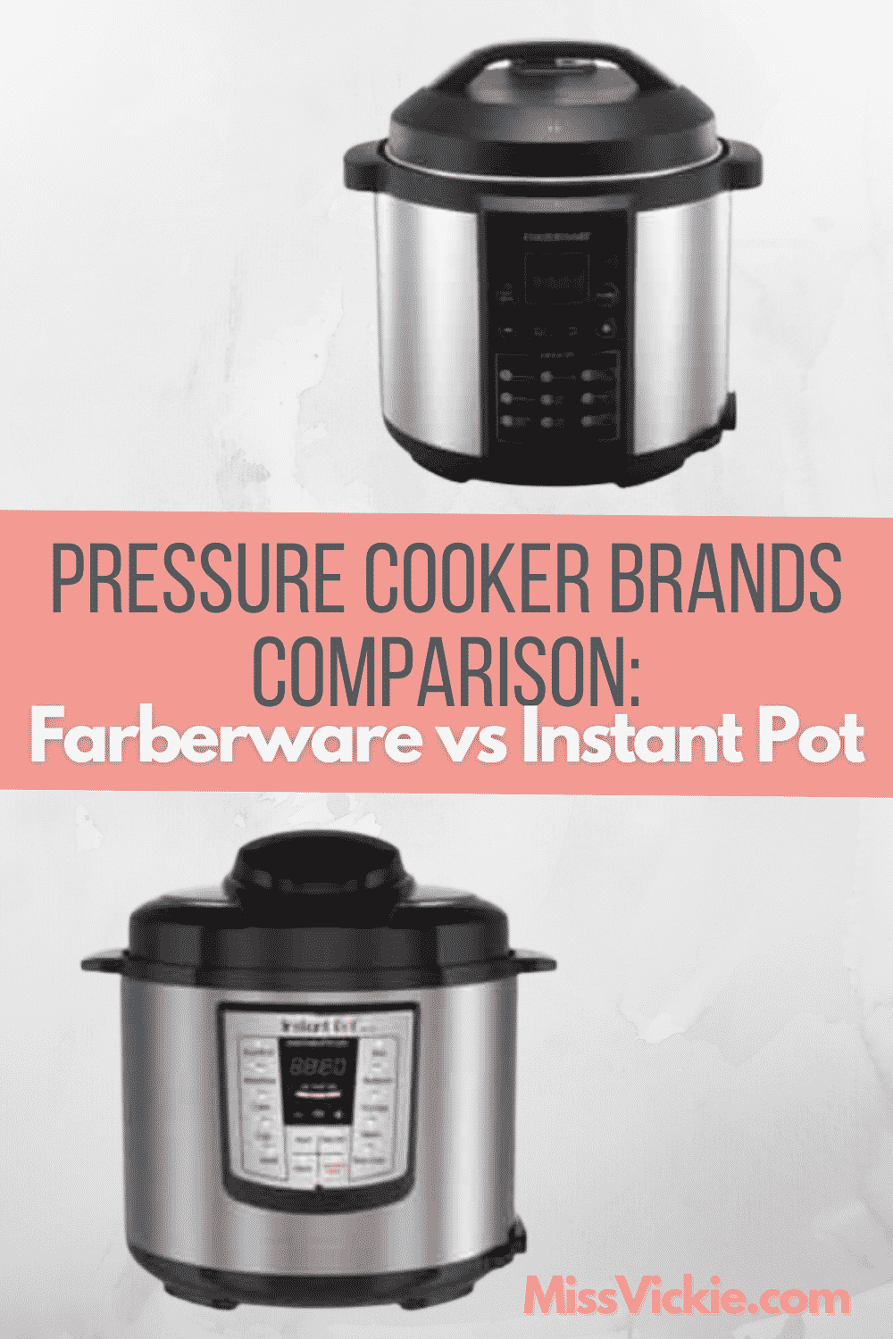 Compare Farberware Pressure Cooker vs Instant Pot