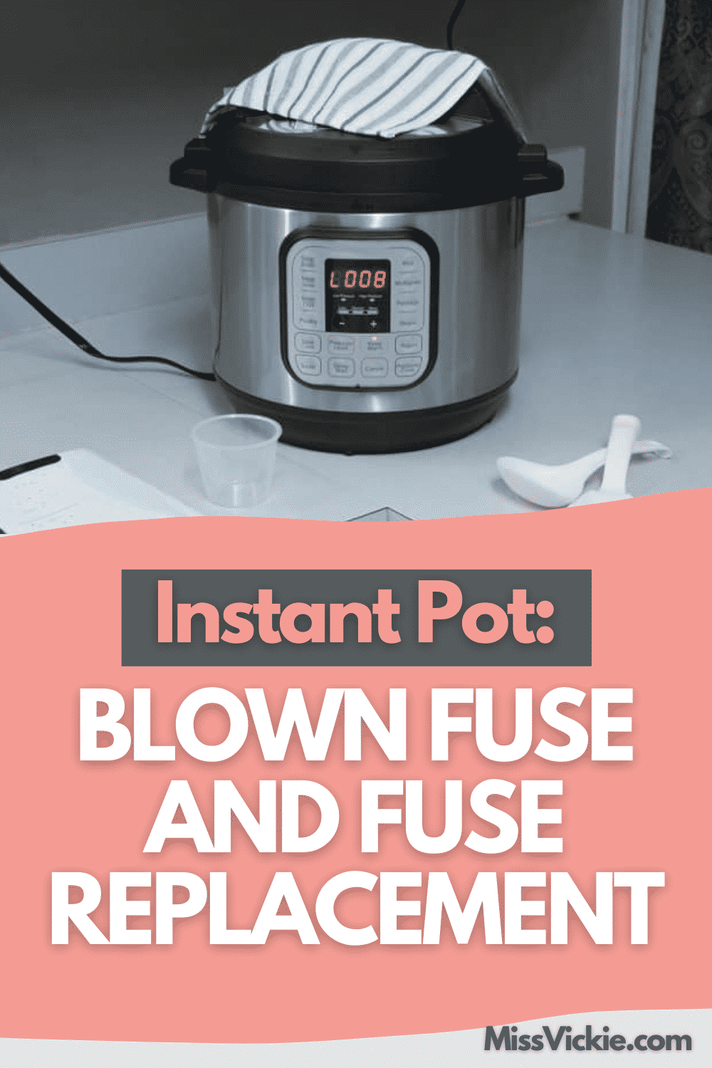 Instant pot replace online fuse