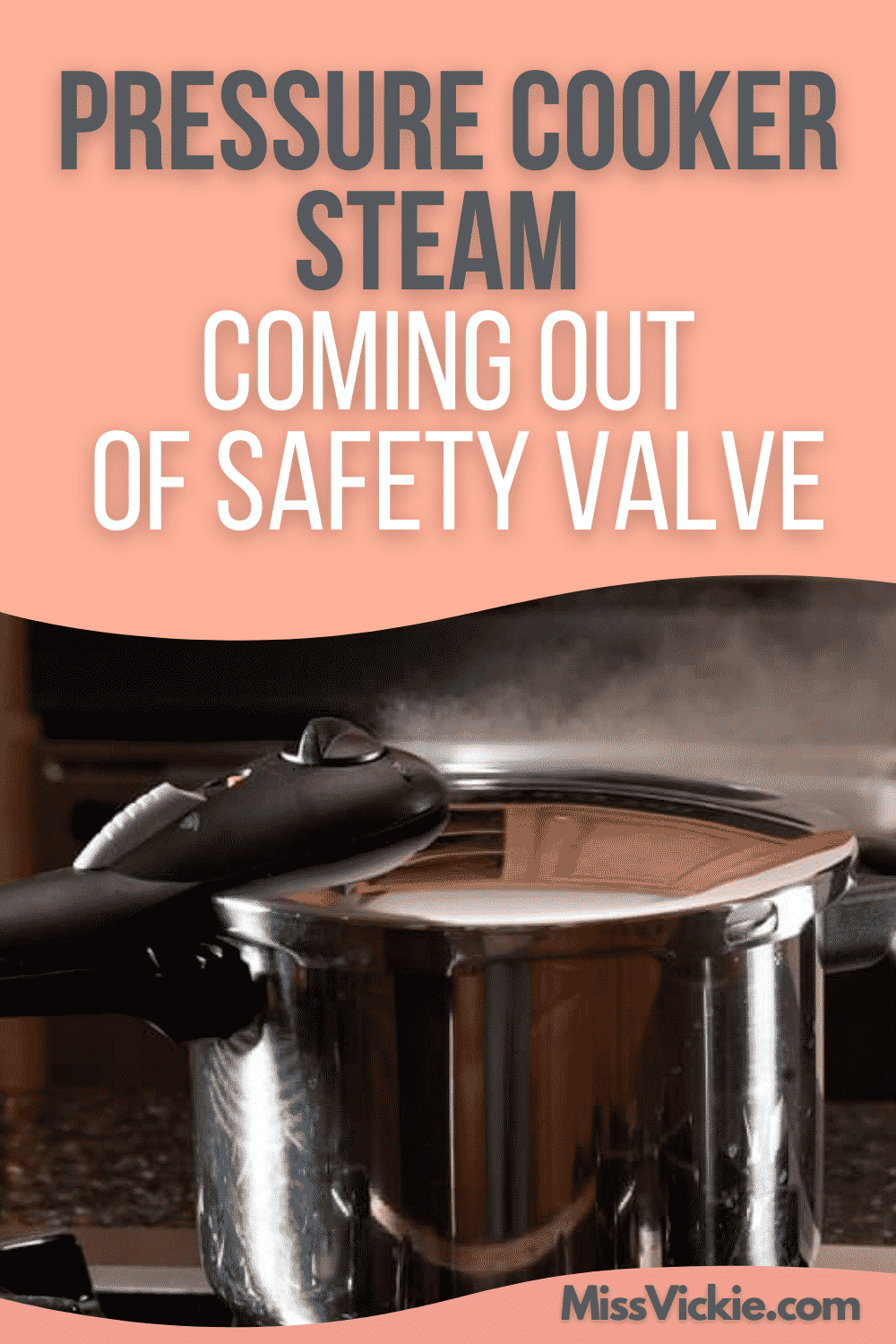 Pressure cooker steam coming out of safety valve new arrivals