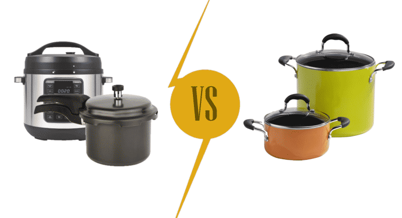 Stock Pot vs. Pressure Cooker 