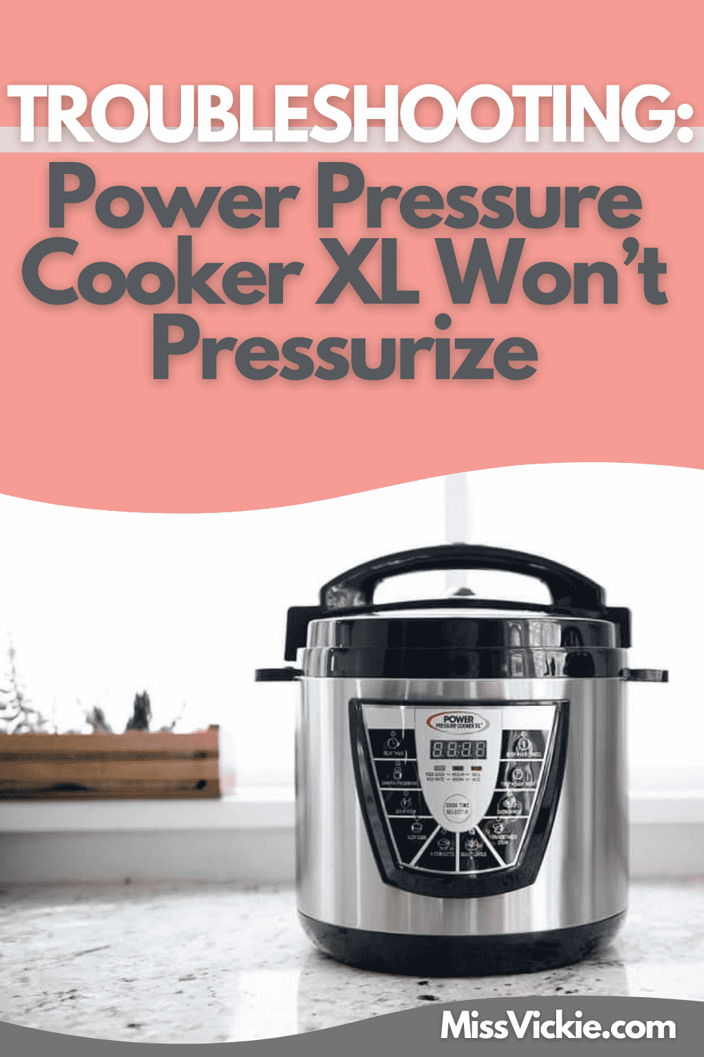 Troubleshooting power 2025 pressure cooker xl