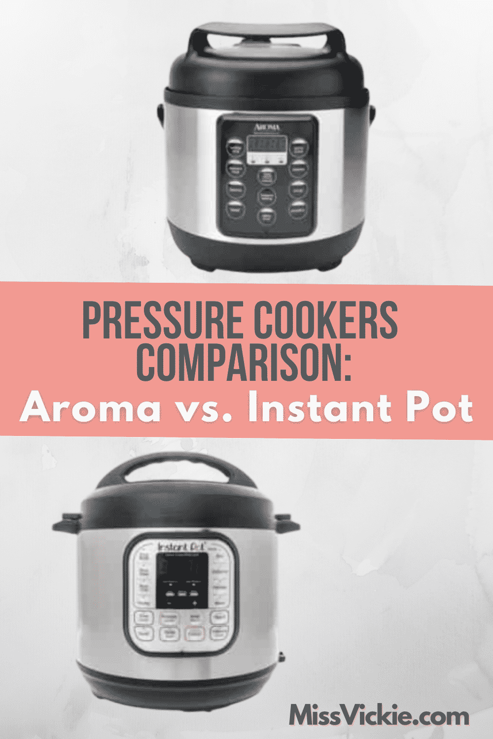 Aroma Pressure Cooker vs Instant Pot