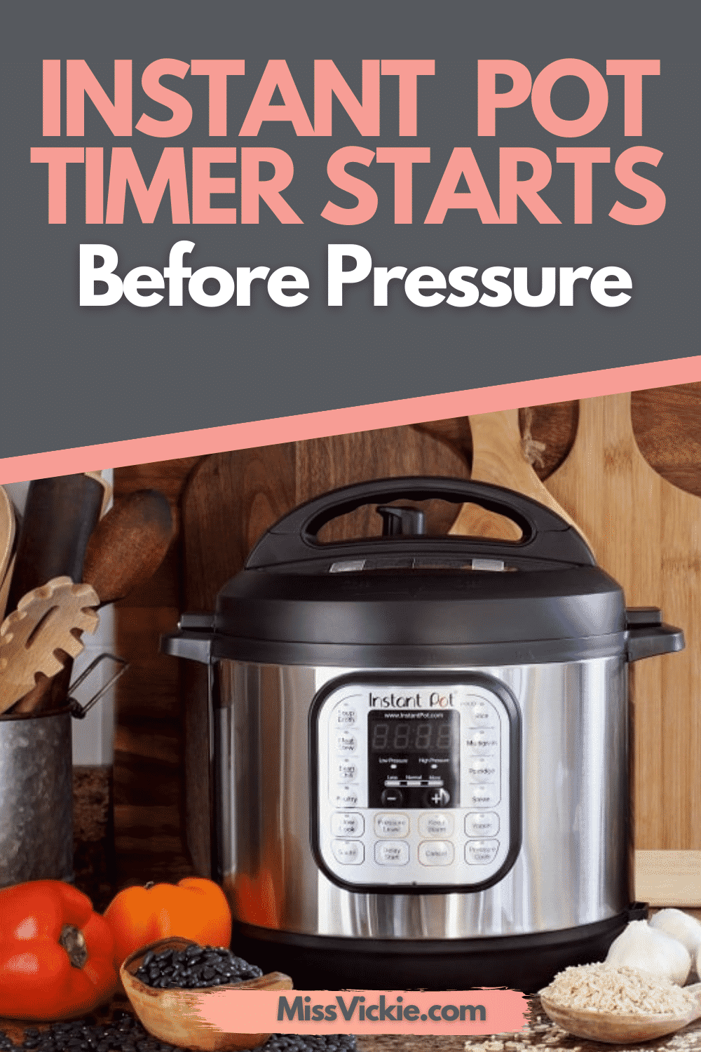 Instant Pot Timer Starts Before Pressure