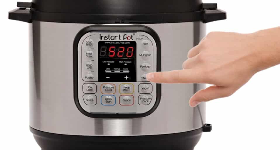 Instant pot sterilize online mode