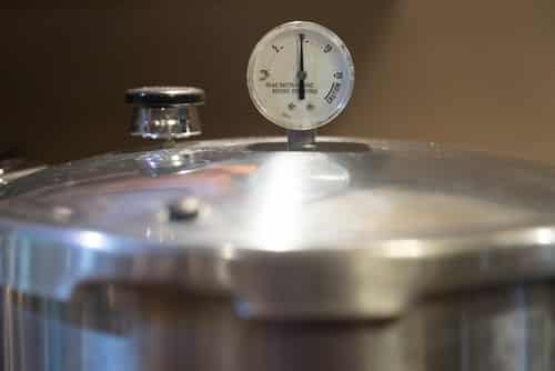 It is safer to can meat in a pressure canner