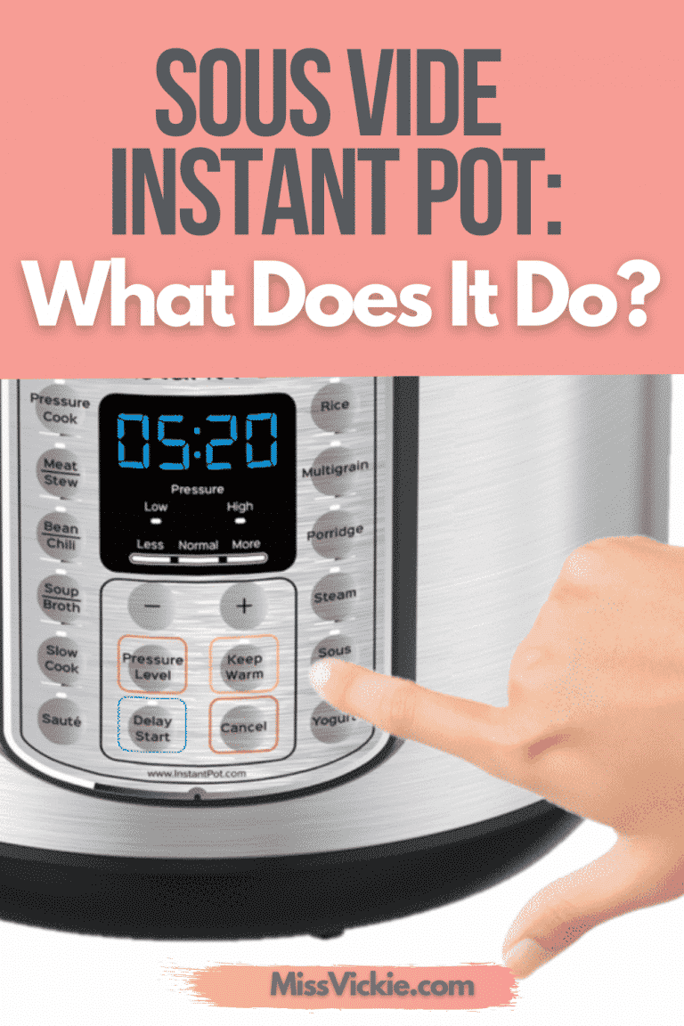 Sous Vide Instant Pot What Does It Do? Miss Vickie