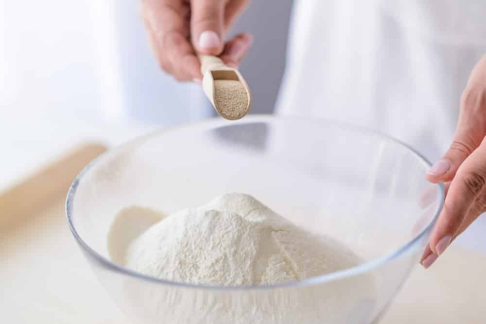 Mixed Flours and Yeast Recipe