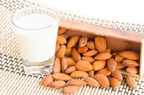 Healthy almond milk