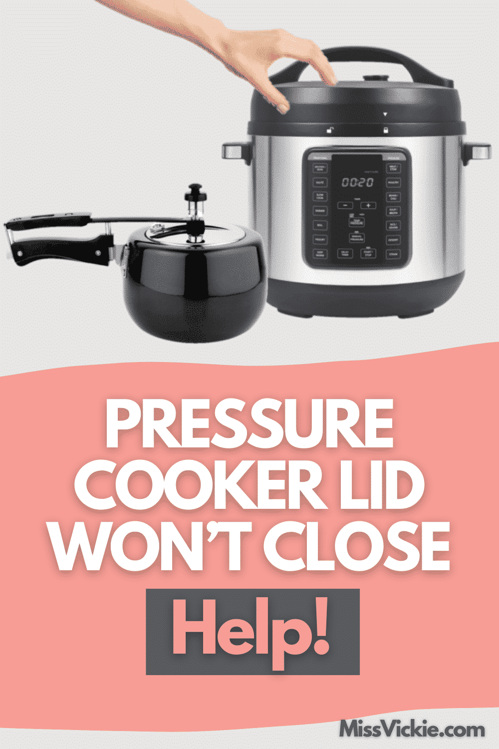 Pressure Cooker Lid Won T Close Help Miss Vickie