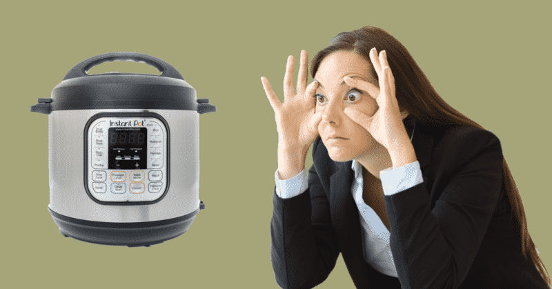 It is safer to monitor your Instant Pot while it's cooking