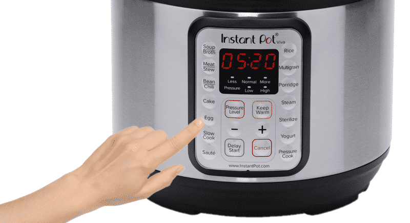 instant pot ultra egg setting