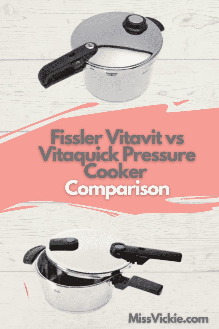 Fissler Vitavit vs Vitaquick Pressure Cooker Comparison Miss Vickie