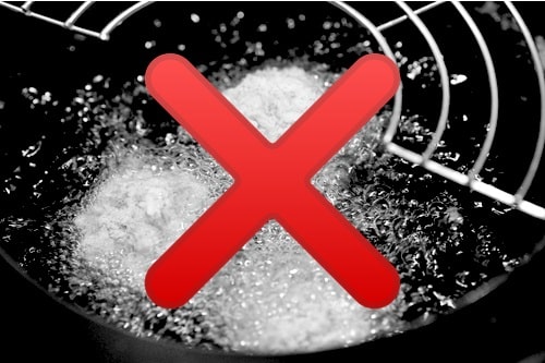 The Instant Pot is not meant for deep frying