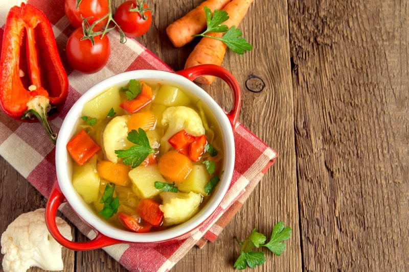 2 Tasty Pressure Cooker Vegetable Soup Recipes