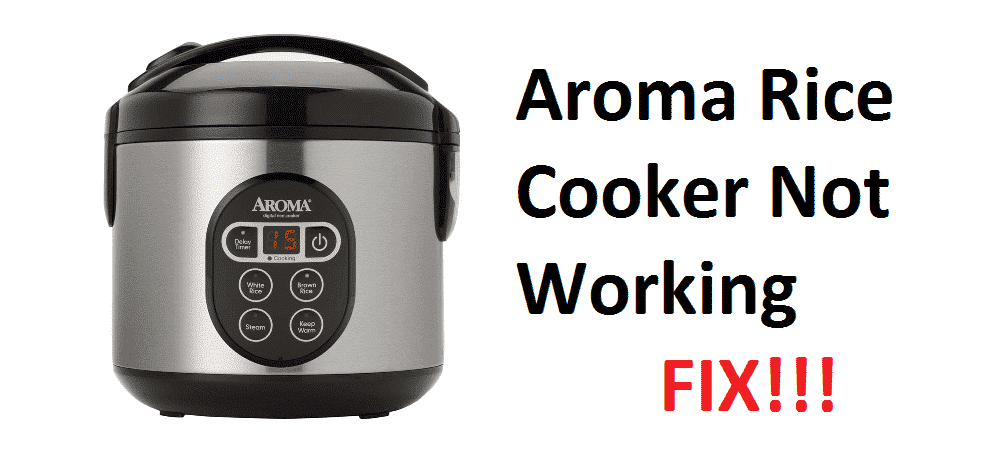 3 Ways To Fix Aroma Rice Cooker Not Working - Miss Vickie