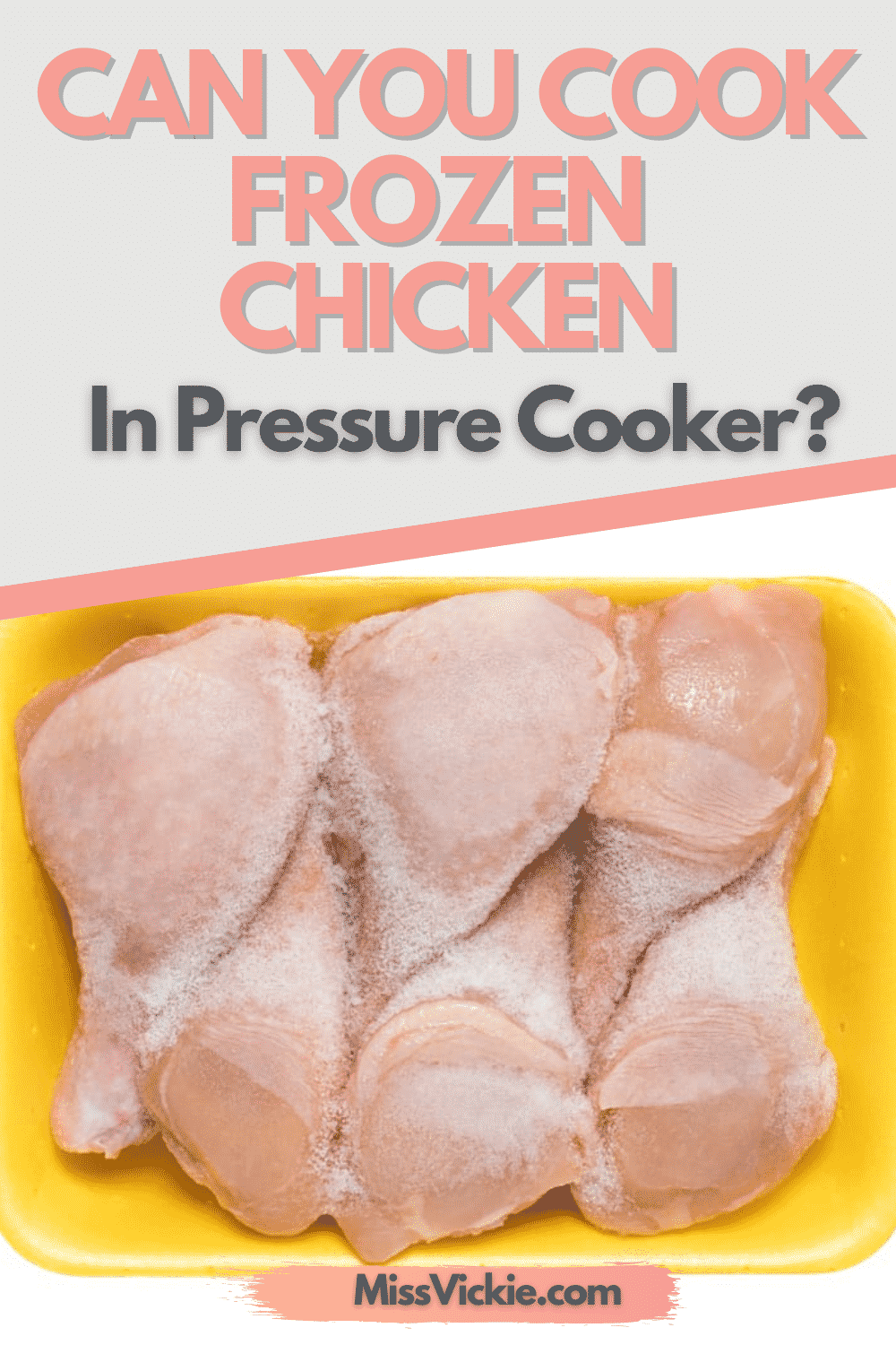 Can You Cook Frozen Chicken In A Pressure Cooker