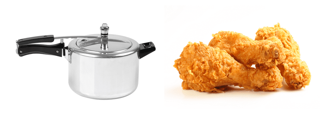 can you fry chicken in a pressure cooker