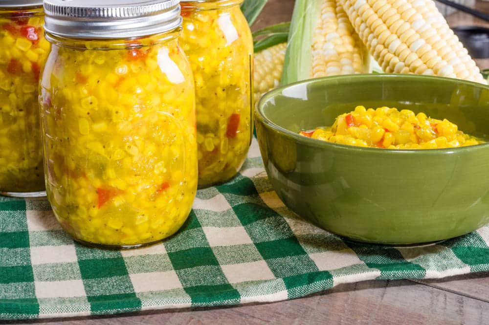 canning corn without pressure cooker