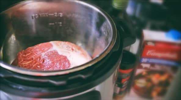Cooking in an instant pot