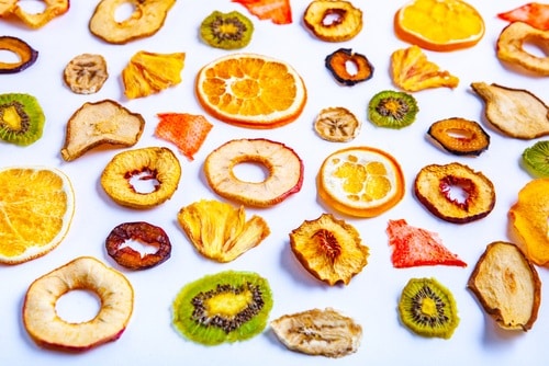 Dehydrated fruits