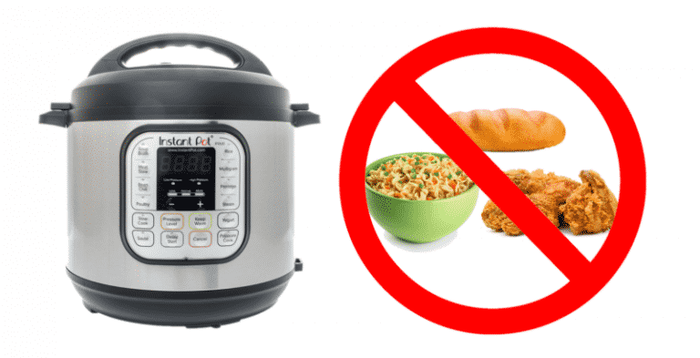 7 Foods That You Cannot Cook In Instant Pot - Miss Vickie