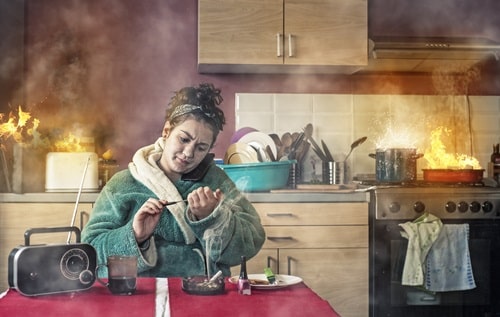 You will reduce the risk of a fire in your home