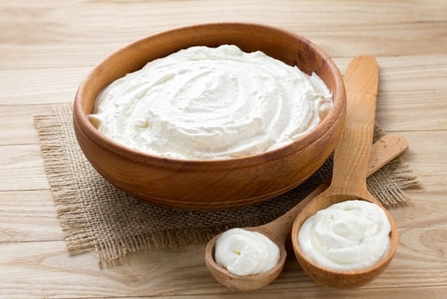 Soy-based sour cream