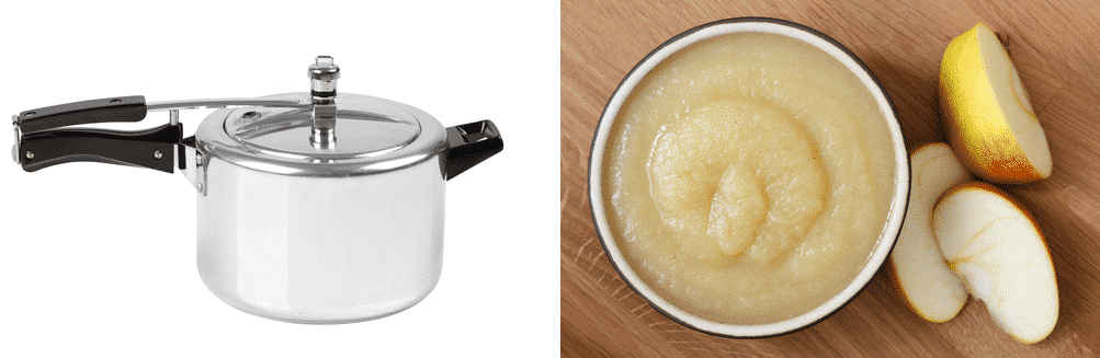 canning applesauce pressure cooker