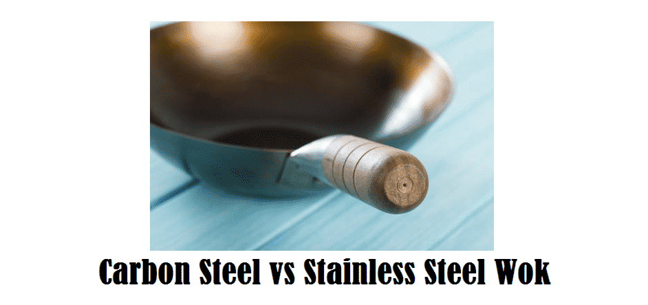 carbon steel vs stainless steel wok