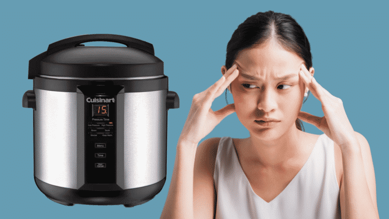 Cuisinart Pressure Cooker Won't Pressurize