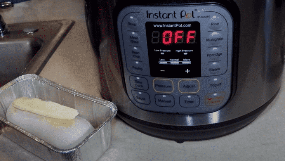 do i have to have water in the instant pot when i pressure cook bread