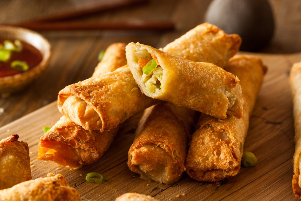 is it better to bake or fry egg rolls