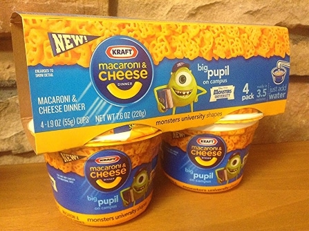 Instant mac and cheese