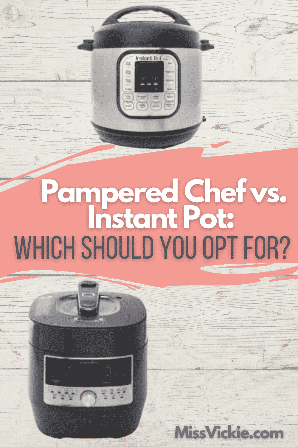 Pampered Chef Pressure Cooker vs Instant Pot