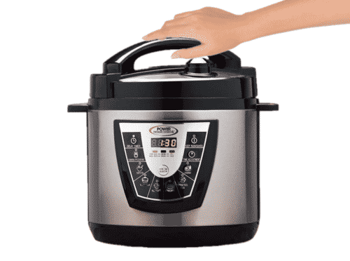 Power pressure cooker xl lid error