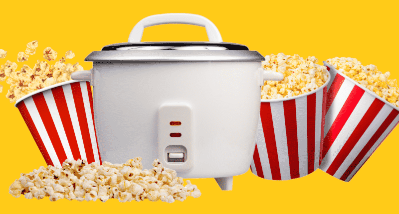 Rice Cooker Popcorn