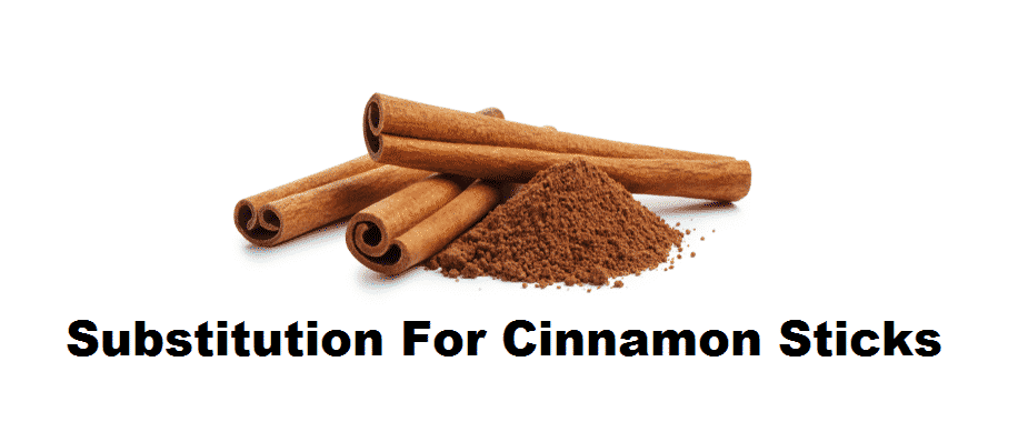 substitution for cinnamon sticks