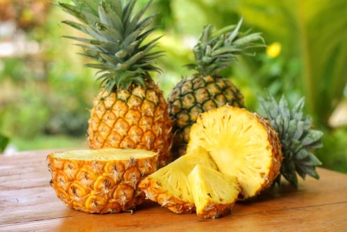 Bromelain in pineapple